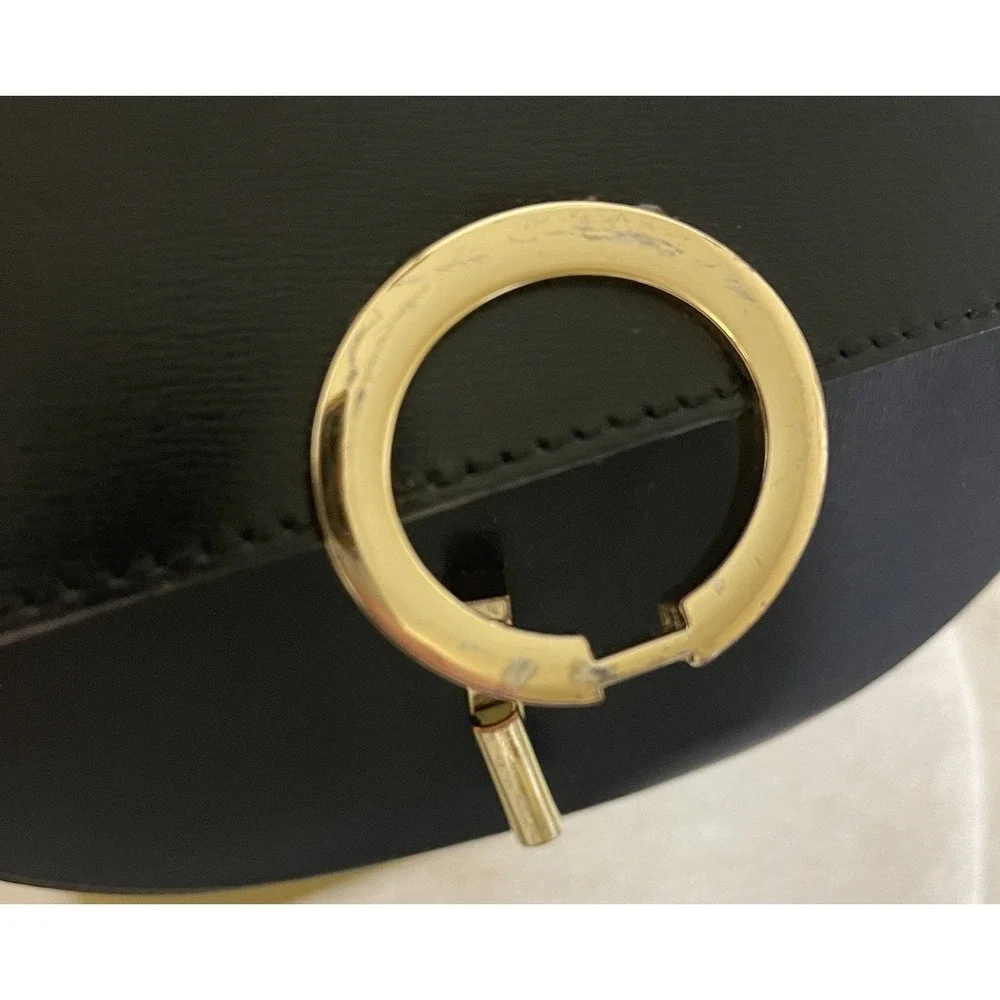 Borse In Pelle Black Shoulder Bag Made In Italy Women's Genuine Leather Purse